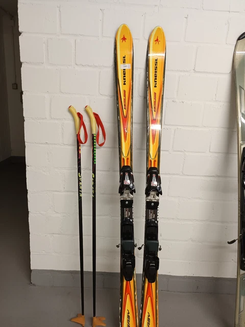 Abfahrtski mit Stöcke für Damen" Kneissl "Gr.152 cm
