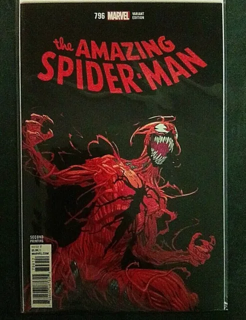 Amazing Spider-man #796 2ND PRINT Hawthorne Variant Marvel 2018 VF/NM Comics