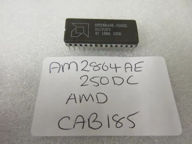 AM2864AE-250DC 8192 x 8-bit EEPROM CERAMIC 28 Pin AM2864AE-255DC 2