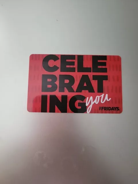 $100 Balance - TGI Friday's Gift Card ( PAPER CERTIFICATE)