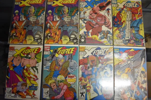 X-Force #1-121 31 Marvel Comics Lot 1998 Annual 119 120 121 25 38 Cable Liefeld