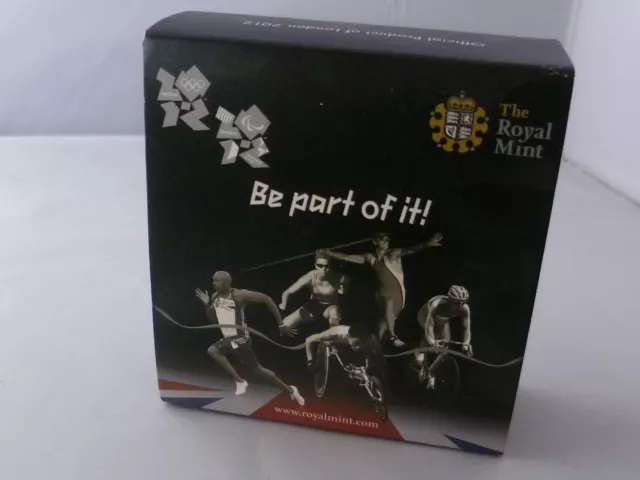 Royal Mint Silver Proof 2012 London Olympics Handover To Rio Piedfort £2