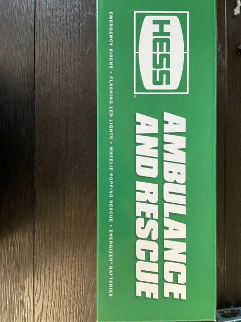 2020 Hess Truck Ambulance and Rescue Truck - BRAND NEW IN BOX