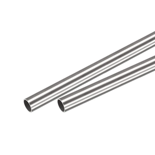 304 Inox Acier Rond Tube 11mm OD 0.5mm Mur Épaisseur 300mm Longueur 2 Pcs