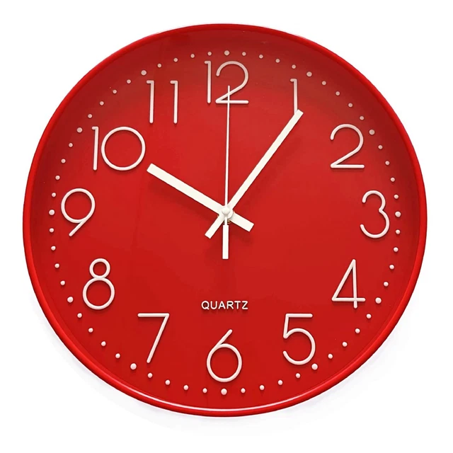 Horloge Murale Silencieuse Moderne Et Sans Tic-tac,Horloge Murale Mute Horloge Silencieuse Leroy Merlin