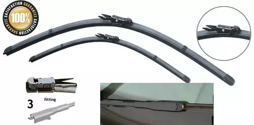 28"22" Specific Fit Aero Flat Front Windscreen Wiper Blades Guaranteed