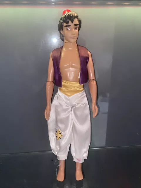 Disney Store Prince Aladdin doll Figure ❤️