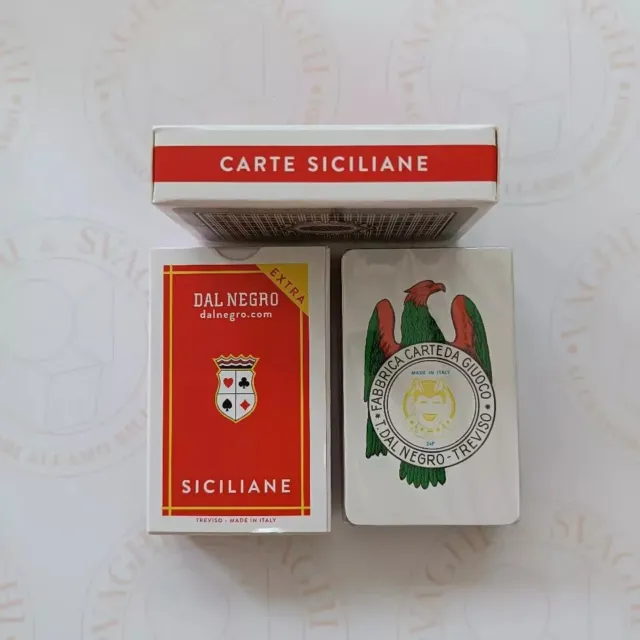 Carte Da Gioco Dal Negro Siciliane N. 20 Extra  (014009)