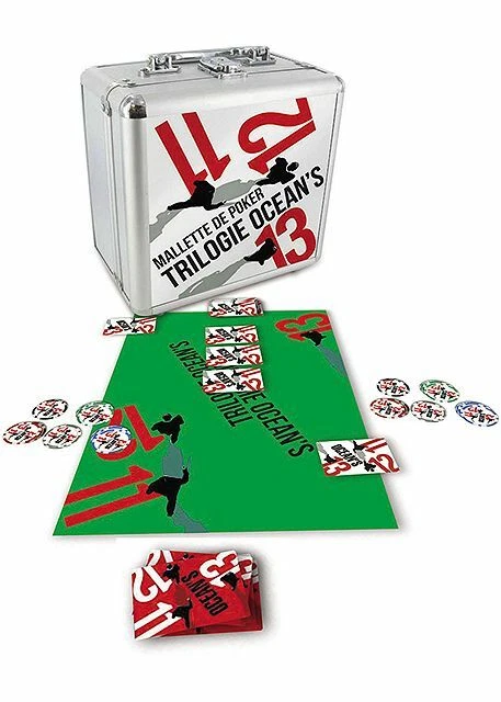 Coffret Collector DVD La Trilogie Ocean's Eleven + La Malette de Poker