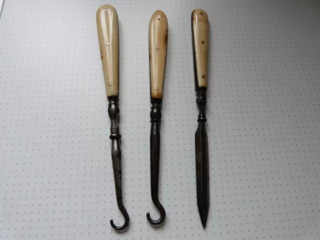 Ensemble -Tire lacet  et lime- Tire bouton de bottine