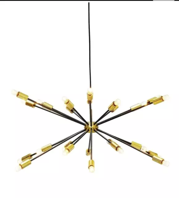 chandelier Large 24 Light Pendant Mid Century Modern Sputnik chandelier