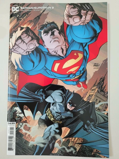Batman Superman #8 (2020) Dc Comics Cardstock Variant Cover! 1St Print