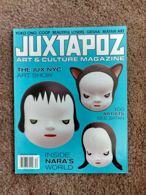 RARE JUXTAPOZ OCT. 2009 #105 LIMITED COVER ver. Pushead 15th