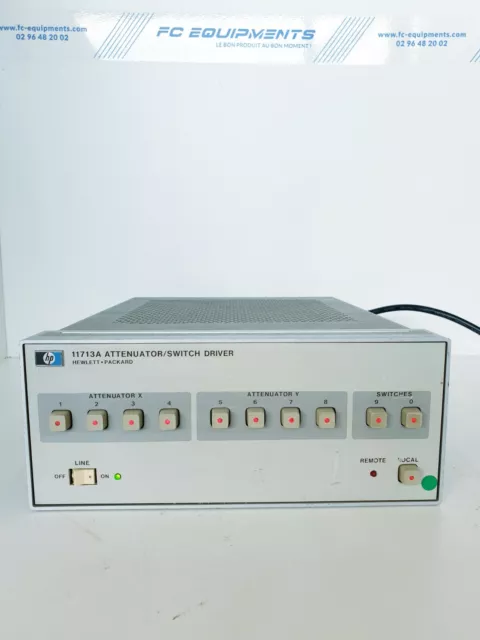 HP Agilent Keysight 11713A Attenuator / Switch Driver