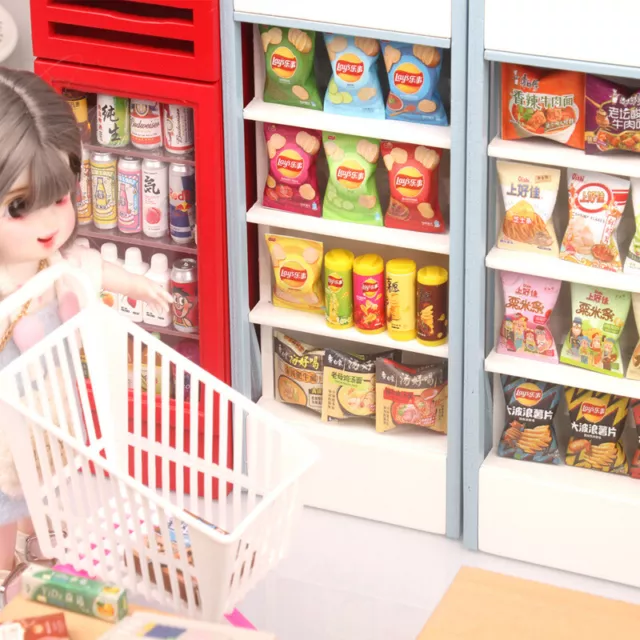 Simulierte Snackverpackungstasche Supermarkt Convenience Store Sn