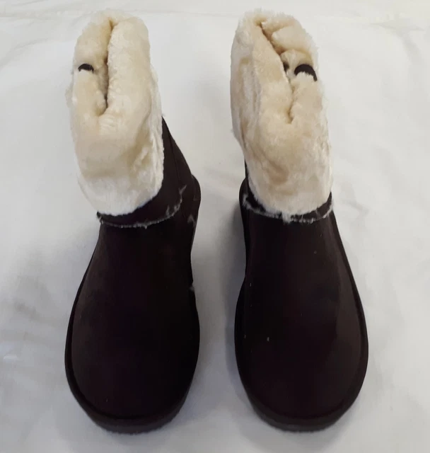 MUUK Bottes fourrées LORIE pointure 38 chocolate chaussures femmes 2