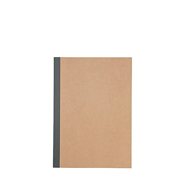 MUJI Notebook 6 mm Horizontal ruled Beige A5 100 sheets