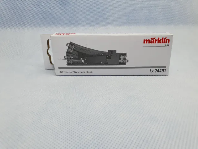 Märklin 74491  Elektrischer Weichenantrieb C-Gleis ,Spur H0 OVP UNAUSGEPACKT NEU