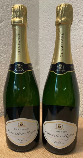 2X Premier Cru Champagner Parmentier Rigaut "Brut Tradition"