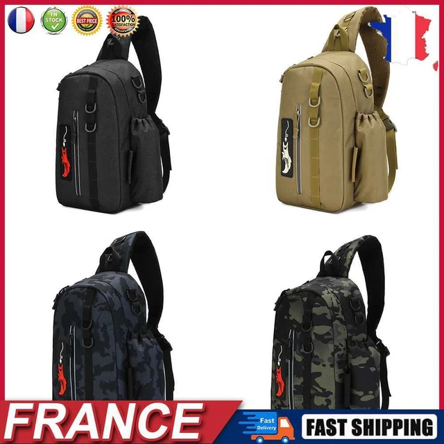 Fishing Bag Multifunctional Fishing Lure Bait Shoulder Bag Backpack Storage Bag