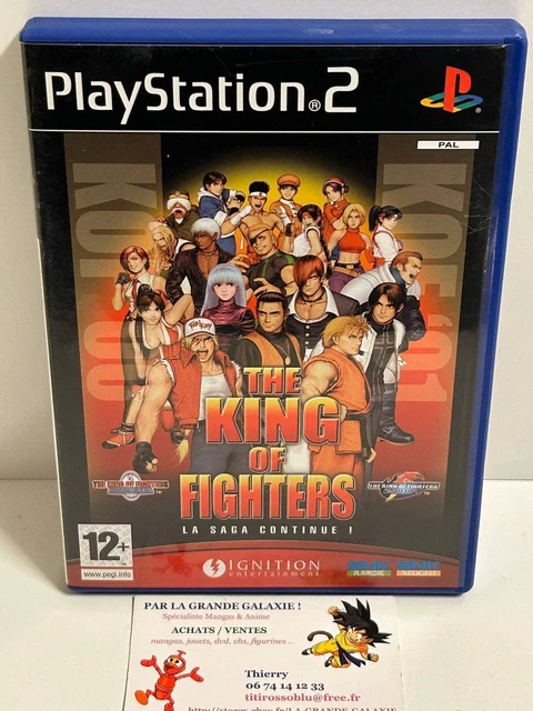 Jeu PS2 The King Of Fighters 2003 - Version FR Complète (Boîte, Notice) - Comme Neuf