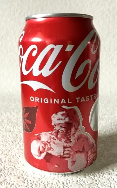 2023 Coca Cola Soda Can SANTA CLAUS Limited Edition EMPTY 12oz Christmas Holiday