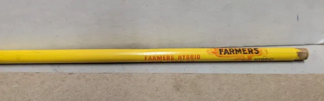 Vintage Farmers Hybrid Seed Corn Co. Hampton Iowa IA Pencil Farmers Plane Logo