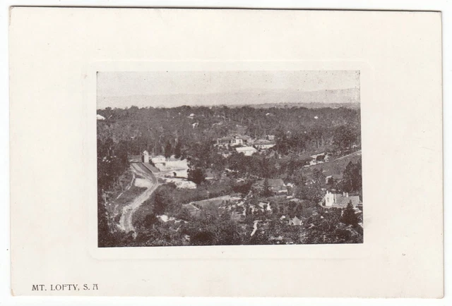Mt Lofty Adelaide Hills South Australia Old POSTCARD c1908