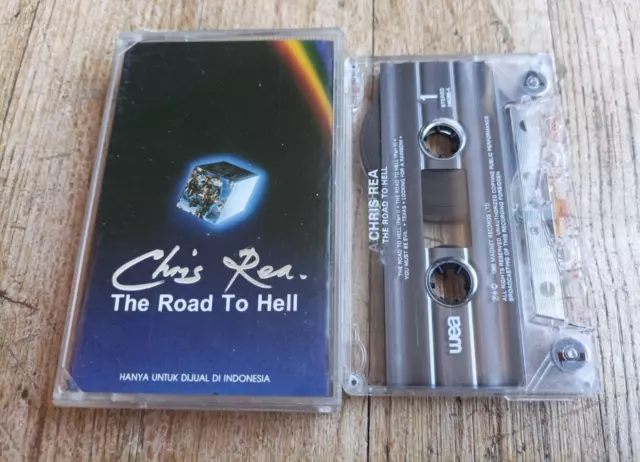 Chris Rea The Road To Hell Cassette Audio Tape Official Indonesia Press K7 Mc