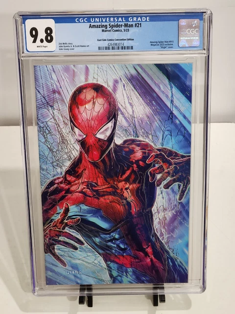 Amazing Spider-Man #21 John Giang Virgin Variant CGC 9.8 Megacon Exclusive