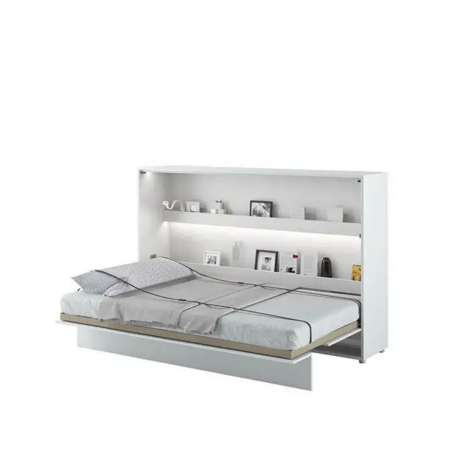 Lit Escamotable Lenart Lit Mural 120x200 Bed Concept Lit D'Invité Horizontal