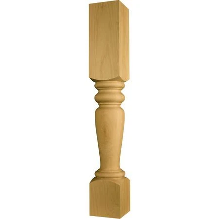 OSBORNE WOOD PRODUCTS 1737SPC 35 1/2 x 5 Grand Island Leg in Spanish Cedar