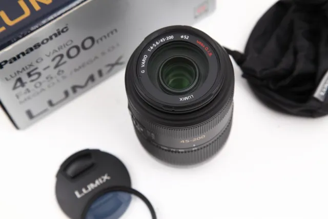 Panasonic Lumix G Vario 45-200mm f/4.0-5.6 Power OIS (H-FS045200)