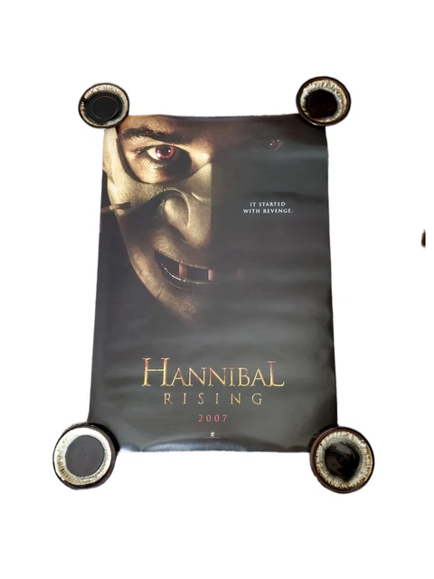 Original 2007 Hannibal Rising Huge Movie Poster 27×40 New Never Hung Always...