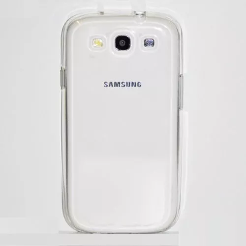 COVER Bumper Custodia MORBIDA TPU TRASPARENTE Gel per Samsung I9300 Galaxy S3