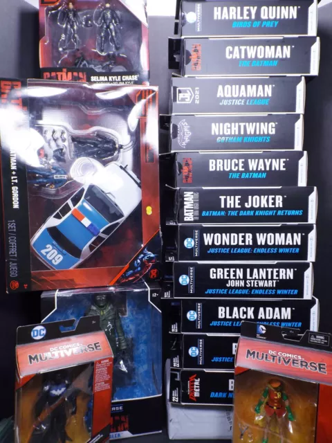 McFarlane DC Figurines Variation Lot Pick & Choose The Joker, Batman, Black Adam