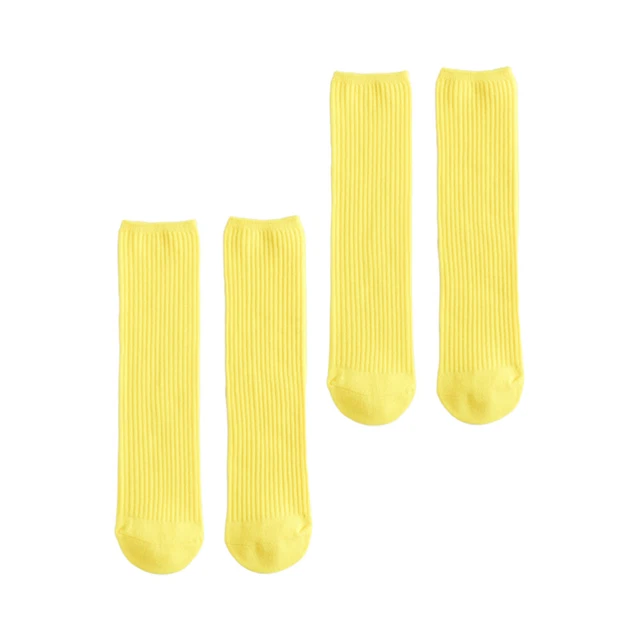 2 Pairs Uniform Socks Socks Gift Set Cotton Socks Boys Non Skid Socks