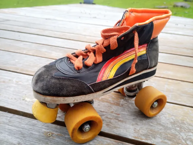 Vintage Retro Funky Roller Skates.