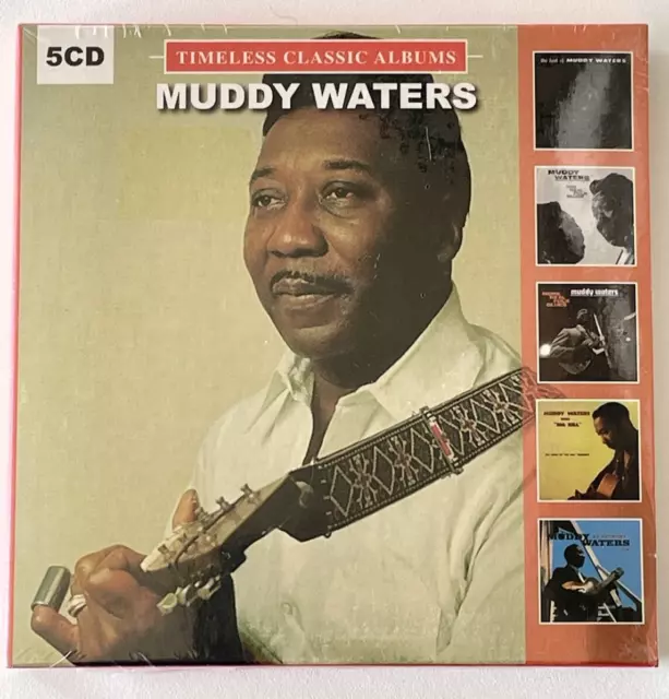 Muddy Waters  Timeless Classic Albums - 5 CD, SIGILLATO