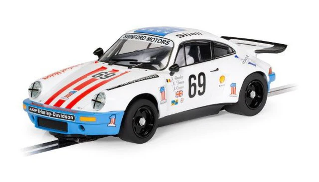 Scalextric PORSCHE 911 3.0 RSR 6th 24 H LE MANS 1975 SLOT 1:32