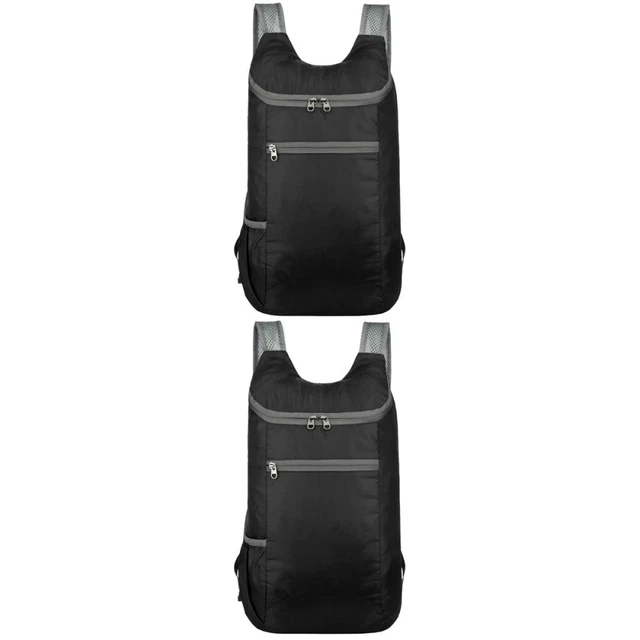 2 Pieces Travel Backpack Foldable Backpack Outdoor Backpack Men Travel Bag