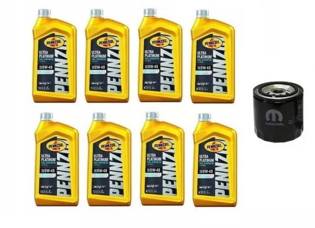 Pennzoil SRT 0W40 Avec Original Filtre MO-899 8 Quartal / 7,568L