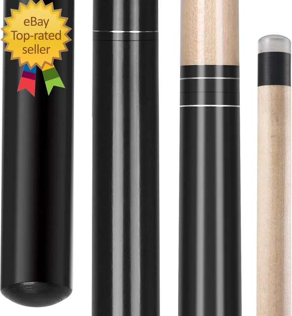 Heavy 3-Piece Jump/Break Cue - Choose Your Weight (19oz To 28oz), 58" Break & 41" Jump, Canadian Hard Rock Maple