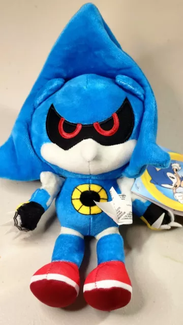 New Metal Sonic SONIC THE HEDGEHOG 10 inch Plush (Great Eastern)  699858525232