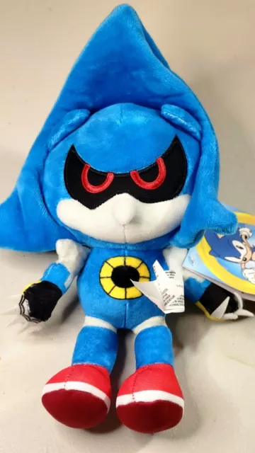 Official METAL SONIC Sonic The Hedgehog 10 in. Plush Great Eastern (Metaru)  699858525232