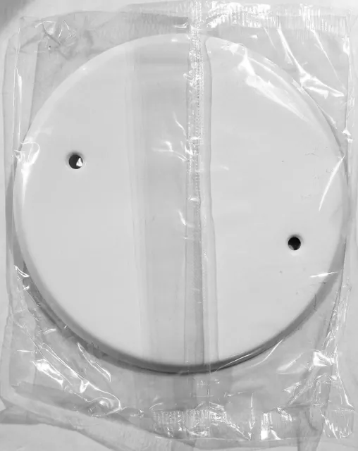 Mulberry 40430 Smooth Enamel Steel Ceiling Blank Cover 4 Inch x 4 Inch
