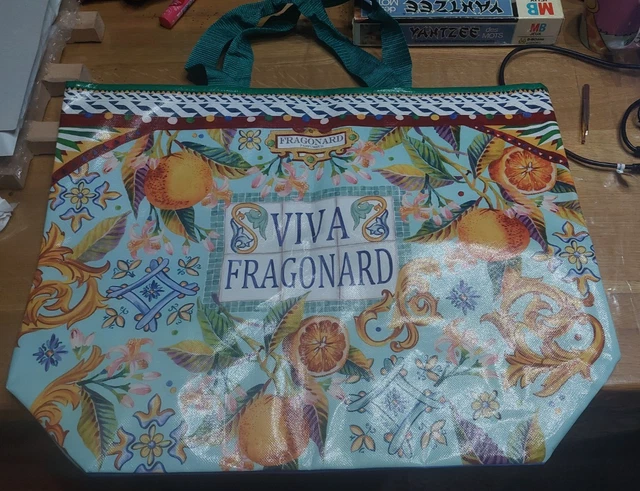 Sac Cabas Fragonard Imprimé Village De Provence - Neuf Avec étiquettes