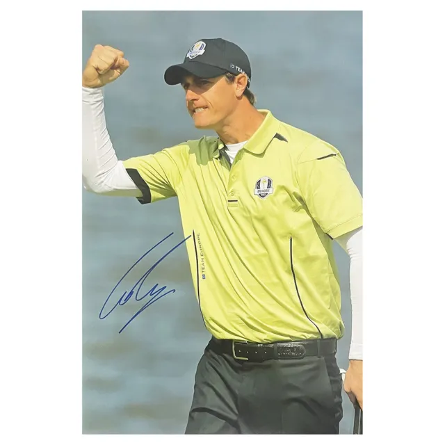 Foto poster firmata Nicolas Colsaerts - icona Ryder Cup 18x12 + COA