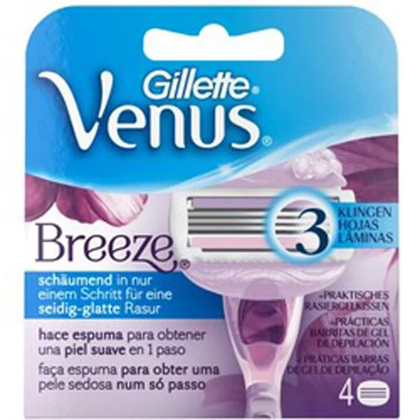 Gillette Venus Brise 4er Lame de Remplacement