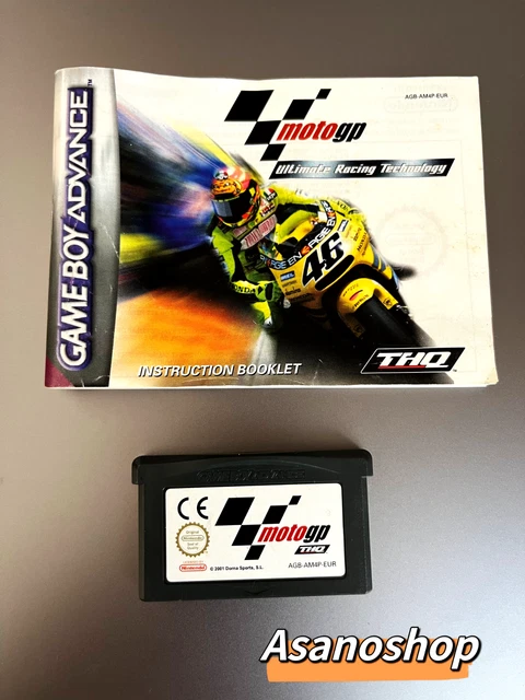 MOTOGP MOTO GP THQ GBA GAME BOY ADVANCE NINTENDO EUR COMPLET BOITE